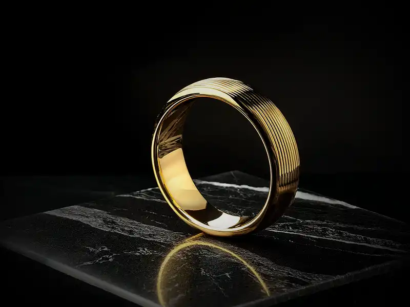 Bruger jeg samme ringstørrelse, hvis det er en bred ring?