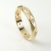 Ring "Harlequin" 14 kt hvidguld