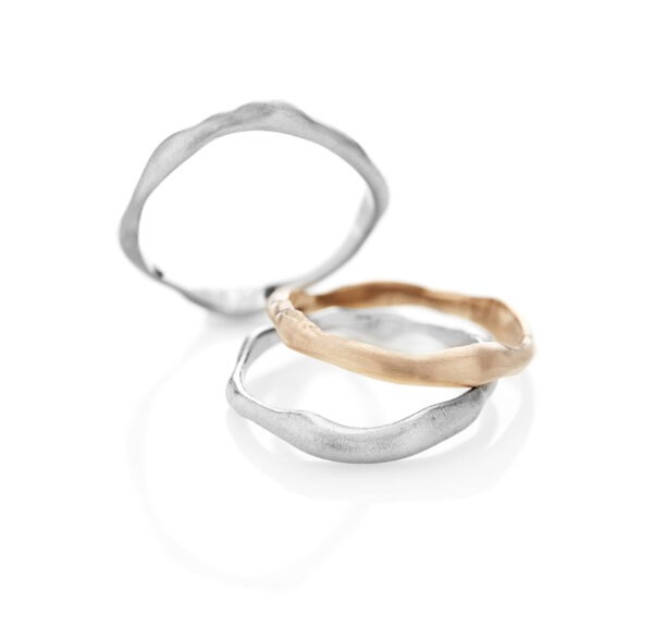Twig 18 kt guld ring