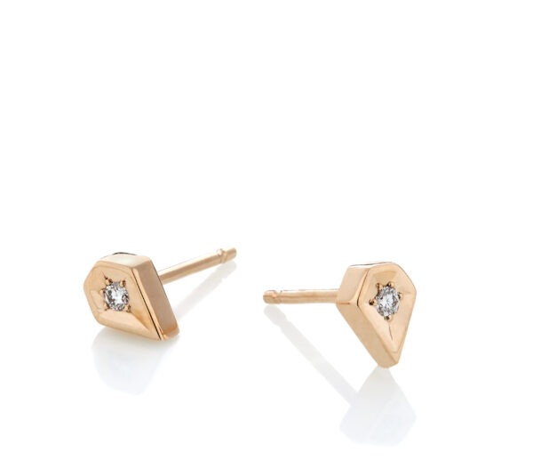 Diamond Diamond ørestikker 18kt guld med brillanter