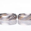 mokume gane af 17 lag ædelmetal fra MVH